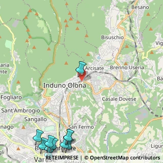 Mappa Via Vela, 21056 Induno Olona VA, Italia (3.67727)