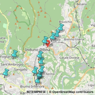 Mappa Via Vela, 21056 Induno Olona VA, Italia (2.30154)