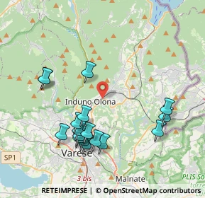 Mappa Via Vela, 21056 Induno Olona VA, Italia (4.10412)
