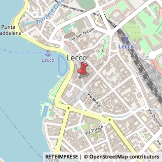 Mappa Via Roma, 8, 23900 Calolziocorte, Lecco (Lombardia)