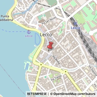 Mappa Via Roma, 28, 23900 Lecco, Lecco (Lombardia)