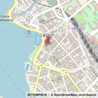 Mappa Piazza XX Settembre, 3, 23900 Lecco, Lecco (Lombardia)