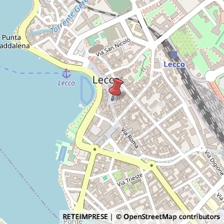 Mappa Piazza XX Settembre, 62, 23900 Lecco, Lecco (Lombardia)