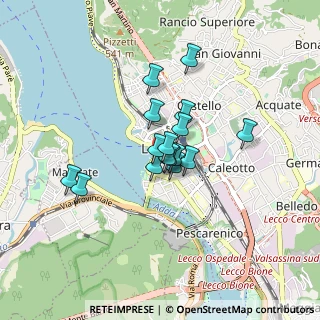 Mappa Vicolo Amilcare Airoldi, 23900 Lecco LC, Italia (0.54688)