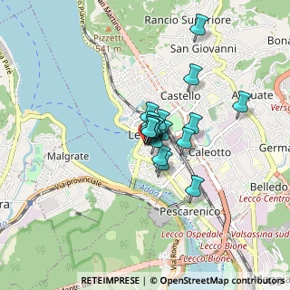 Mappa Vicolo Amilcare Airoldi, 23900 Lecco LC, Italia (0.46278)