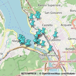 Mappa Vicolo Amilcare Airoldi, 23900 Lecco LC, Italia (0.752)
