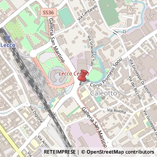 Mappa Largo Caleotto, 12, 23900 Lecco, Lecco (Lombardia)