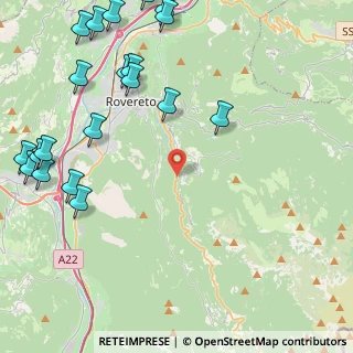 Mappa 38068 Trambileno TN, Italia (6.0995)