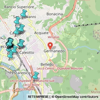 Mappa Via Magnodeno, 23900 Lecco LC, Italia (1.6515)