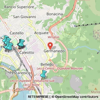 Mappa Via Magnodeno, 23900 Lecco LC, Italia (1.62182)
