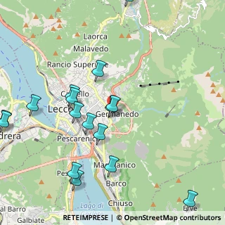 Mappa Via Magnodeno, 23900 Lecco LC, Italia (2.43)
