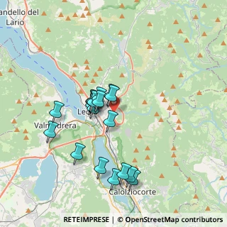 Mappa Via Magnodeno, 23900 Lecco LC, Italia (3.20167)