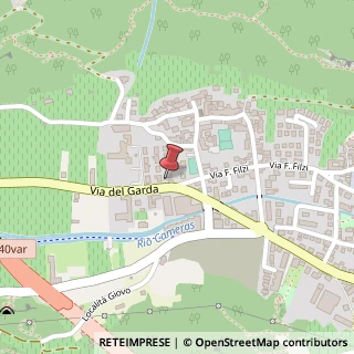 Mappa Via del Garda, 56, 38065 Mori, Trento (Trentino-Alto Adige)