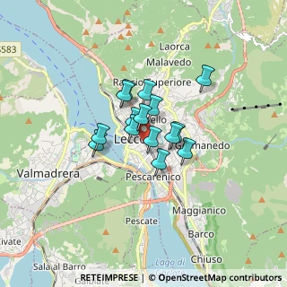 Mappa Via Marco D'Oggiono, 23900 Lecco LC, Italia (1)