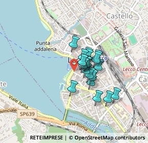 Mappa Lungolario Isonzo, 23900 Lecco LC, Italia (0.2585)