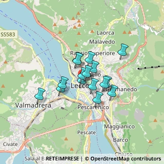 Mappa Via S. Nicolò, 23900 Lecco LC, Italia (1.095)