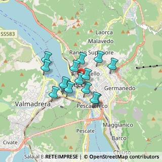 Mappa Via S. Nicolò, 23900 Lecco LC, Italia (1.21)