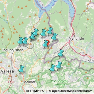 Mappa Via Molino di Sotto, 21059 Viggiù VA, Italia (3.36154)