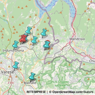 Mappa Via Molino di Sotto, 21059 Viggiù VA, Italia (4.26333)