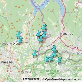 Mappa Via Molino di Sotto, 21059 Viggiù VA, Italia (3.4425)