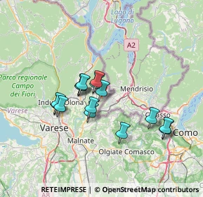 Mappa Via Molino di Sotto, 21059 Viggiù VA, Italia (5.53)