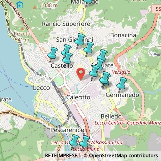 Mappa Via Ponte Alimasco, 23900 Lecco LC, Italia (0.92357)