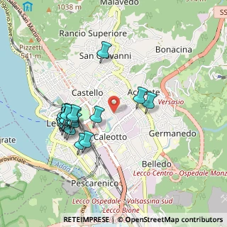 Mappa Via Enrico Mattei, 23900 Lecco LC, Italia (0.915)