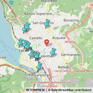 Mappa Via Ponte Alimasco, 23900 Lecco LC, Italia (0.98083)