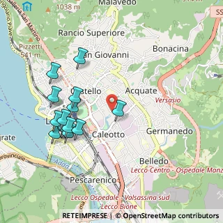 Mappa Via Enrico Mattei, 23900 Lecco LC, Italia (0.99857)
