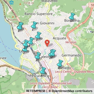 Mappa Via Ponte Alimasco, 23900 Lecco LC, Italia (1.02846)