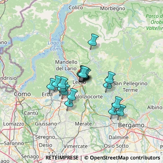 Mappa Via Enrico Mattei, 23900 Lecco LC, Italia (9.35)