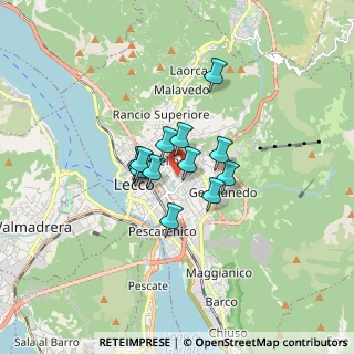 Mappa Via Enrico Mattei, 23900 Lecco LC, Italia (0.99462)