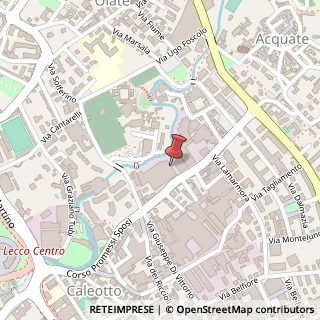 Mappa Corso Promessi Sposi, 23, 23900 Lecco, Lecco (Lombardia)