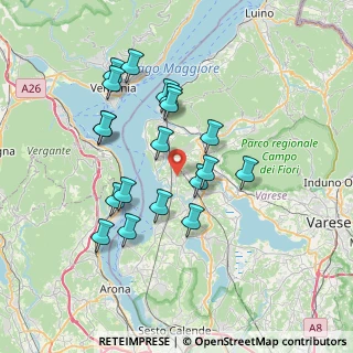 Mappa Via XX Settembre, 21020 Monvalle VA, Italia (6.64737)