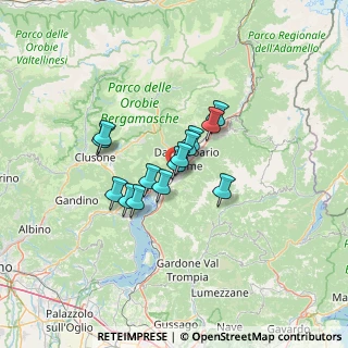 Mappa Via Enrico Fermi, 25040 Artogne BS, Italia (8.80643)