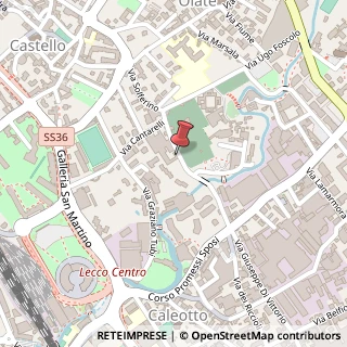 Mappa Via Ponte Alimasco, 2, 23900 Lecco, Lecco (Lombardia)