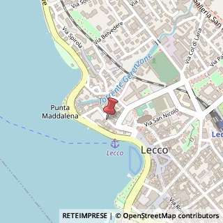 Mappa Via Pietro Nava,  28, 23900 Lecco, Lecco (Lombardia)