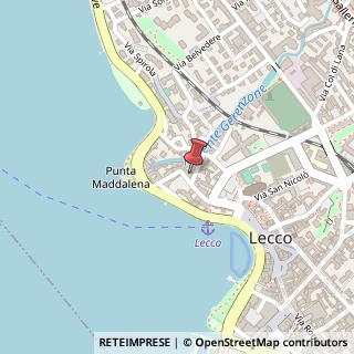 Mappa Via Giuseppe Sirtori, 1, 23900 Lecco, Lecco (Lombardia)