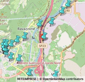Mappa Stazione, 38068 Mori TN, Italia (1.494)