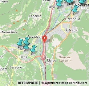 Mappa Stazione, 38068 Mori TN, Italia (3.515)