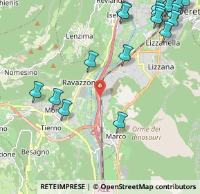 Mappa Stazione, 38068 Mori TN, Italia (3.127)