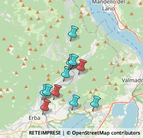 Mappa Via Luigi Oltolina, 22033 Asso CO, Italia (3.14273)