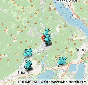 Mappa Via Luigi Oltolina, 22033 Asso CO, Italia (3.43526)