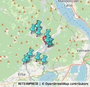 Mappa Via Dott. Luigi Oltolina, 22033 Asso CO, Italia (2.58615)