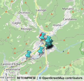 Mappa Via Luigi Oltolina, 22033 Asso CO, Italia (0.96917)