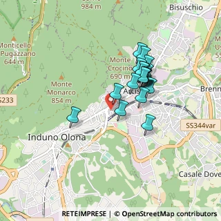 Mappa Via Monte Bisbino, 21056 Induno Olona VA, Italia (0.7055)