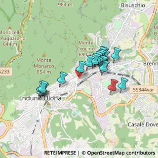Mappa Via Monte Bisbino, 21056 Induno Olona VA, Italia (0.7545)