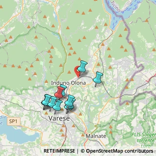 Mappa Via Monte Bisbino, 21056 Induno Olona VA, Italia (3.815)