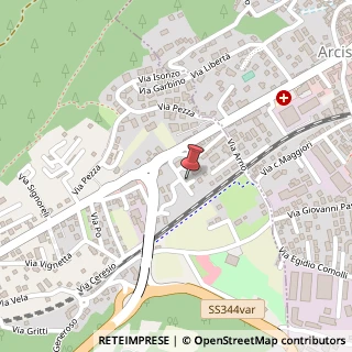 Mappa Via Monte Bisbino, 9, 21056 Induno Olona, Varese (Lombardia)