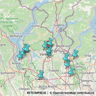 Mappa Via Monte Bisbino, 21056 Induno Olona VA, Italia (15.40357)
